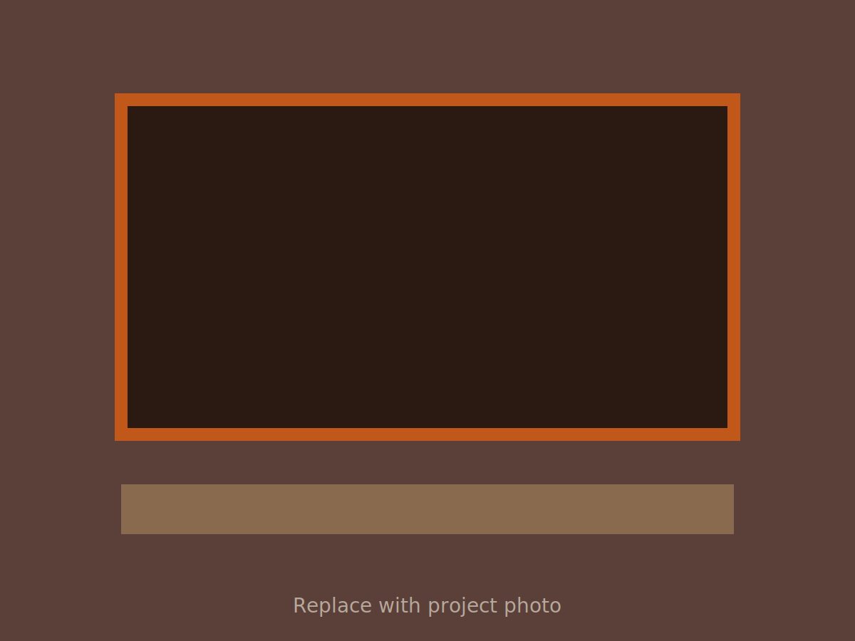 TV wall showcase